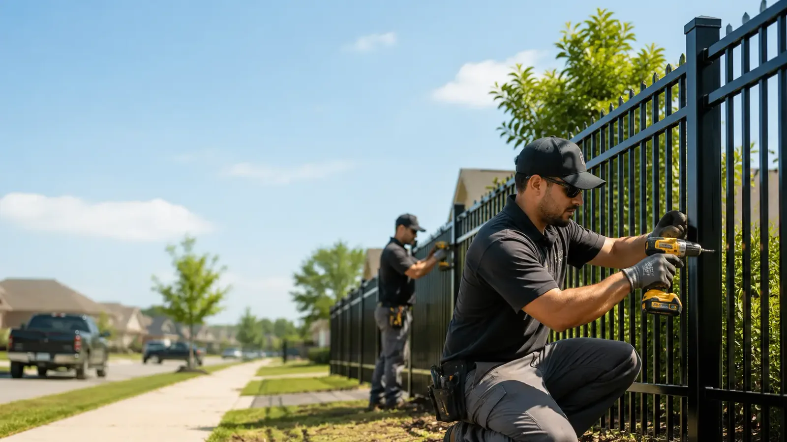 Metal Fence Installation in Mount Carmel, IL